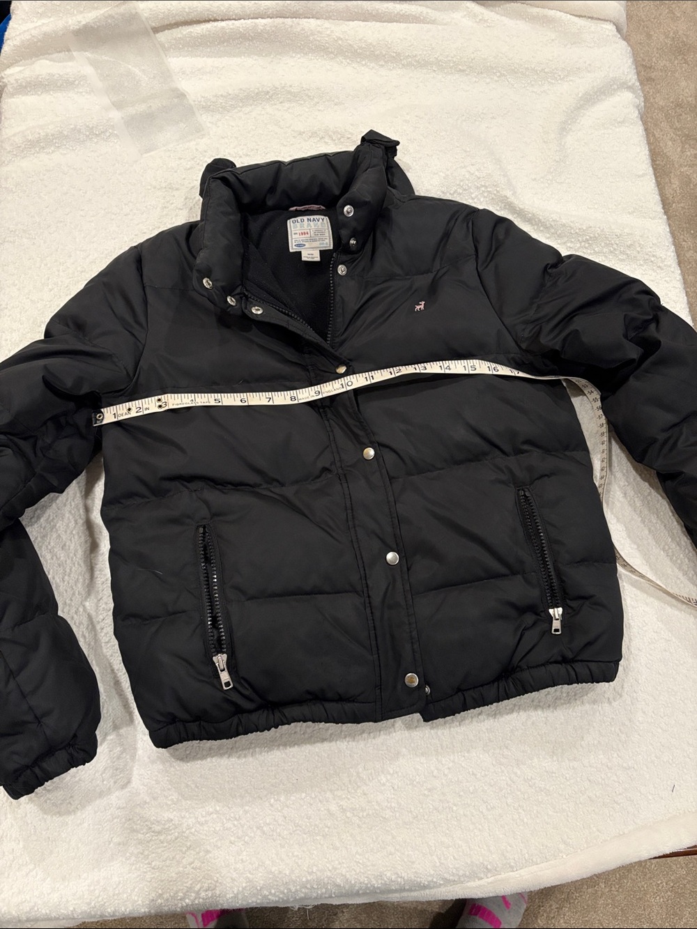 Old Navy Black Puffer Jacket